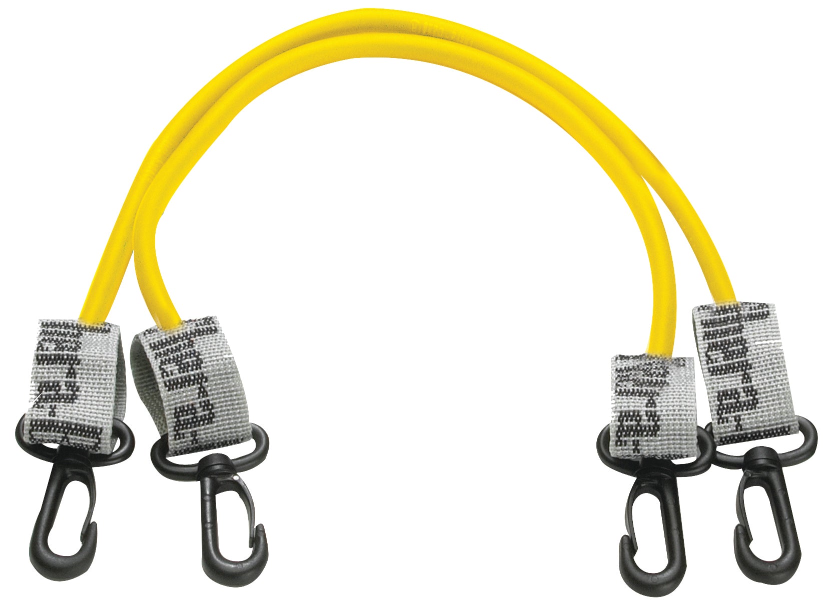 TheraBand Exercise Station, Accessory, Yellow (x-light) Tubing with Connectors, 24", Latex