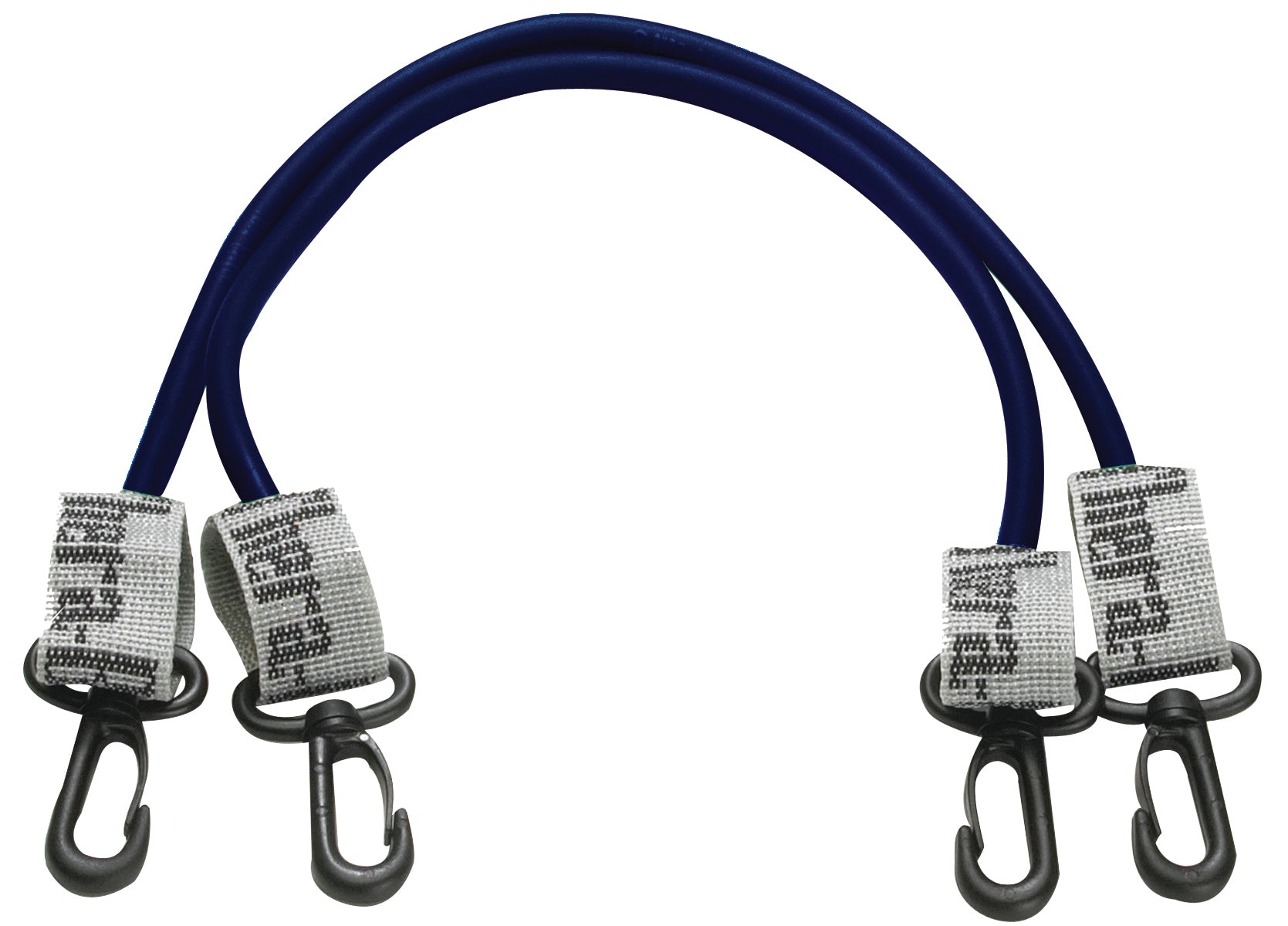 TheraBand Exercise Station, Accessory, Blue (heavy) Tubing with Connectors, 18", Latex