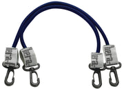 TheraBand Exercise Station, Accessory, Blue (heavy) Tubing with Connectors, 18", Latex