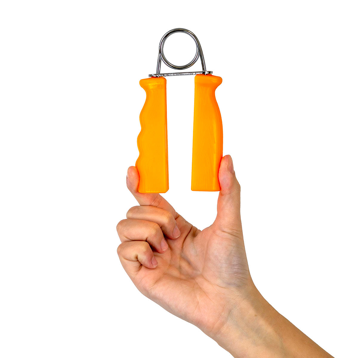 CanDo Ergonomic Hand Grip, Pair - Yellow, x-light - 3 lb
