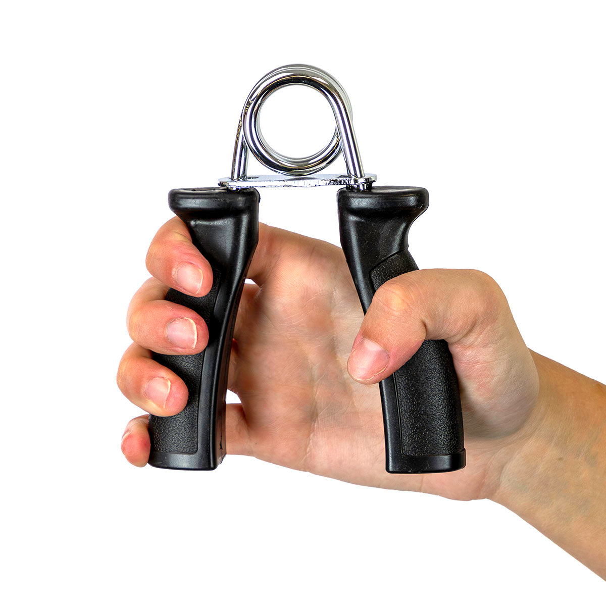 CanDo Ergonomic Hand Grip, Pair - Black, x-heavy - 48 lb