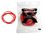 CanDo Hand Exerciser - Additional Latex Free Bands - Red - Light - 25 Bands Only