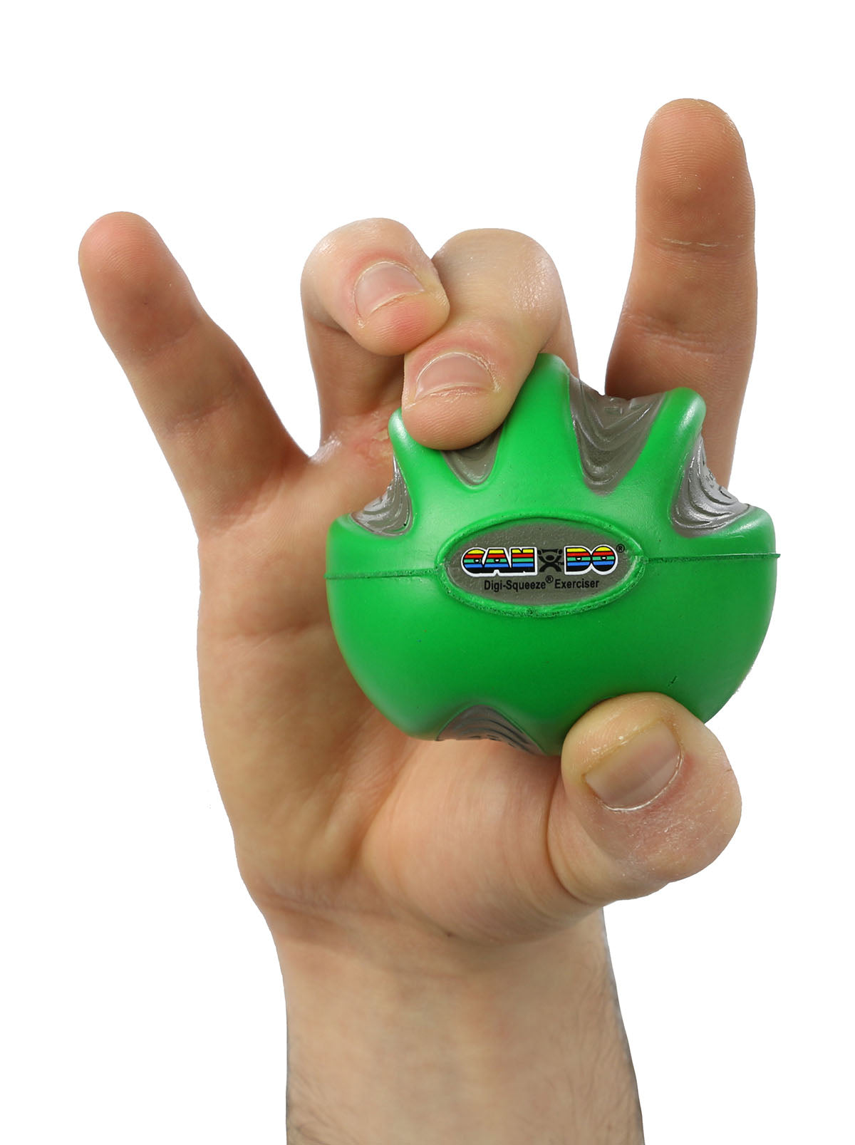 CanDo Digi-Squeeze hand exerciser - Small - green, moderate