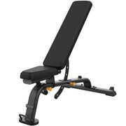 Precor Flat Incline / Decline Bench with Black Upholstery