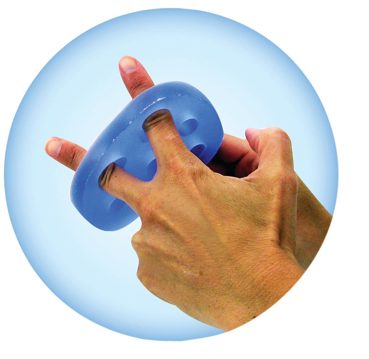 TheraBand hand Xtrainer - Blue, advanced