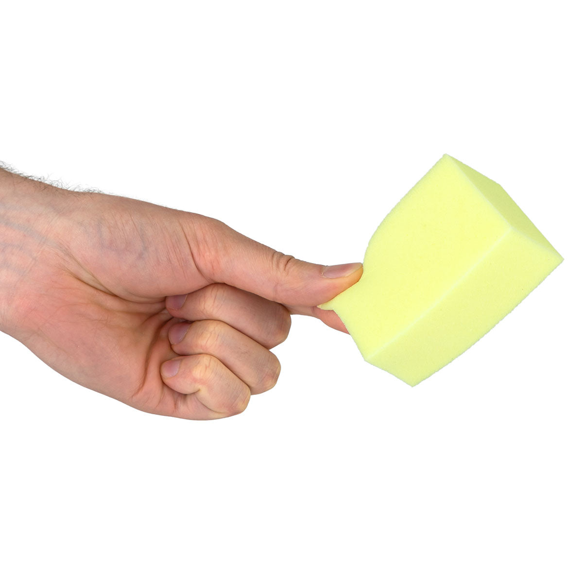 CanDo Hand Therapy Blocks, Yellow (Extra-Soft), Pack of 32, Case of 5