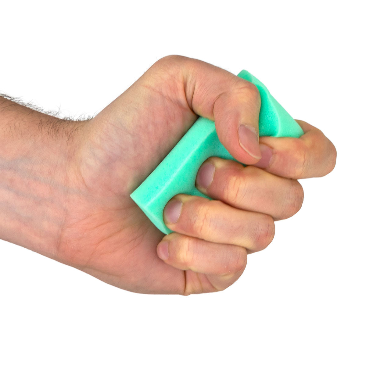 CanDo Hand Therapy Blocks, Green (Firm), Pack of 32