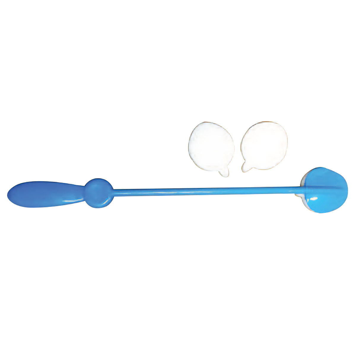 CanDo Lotion Applicator with 2 Extra Pads, Blue, Case of 40