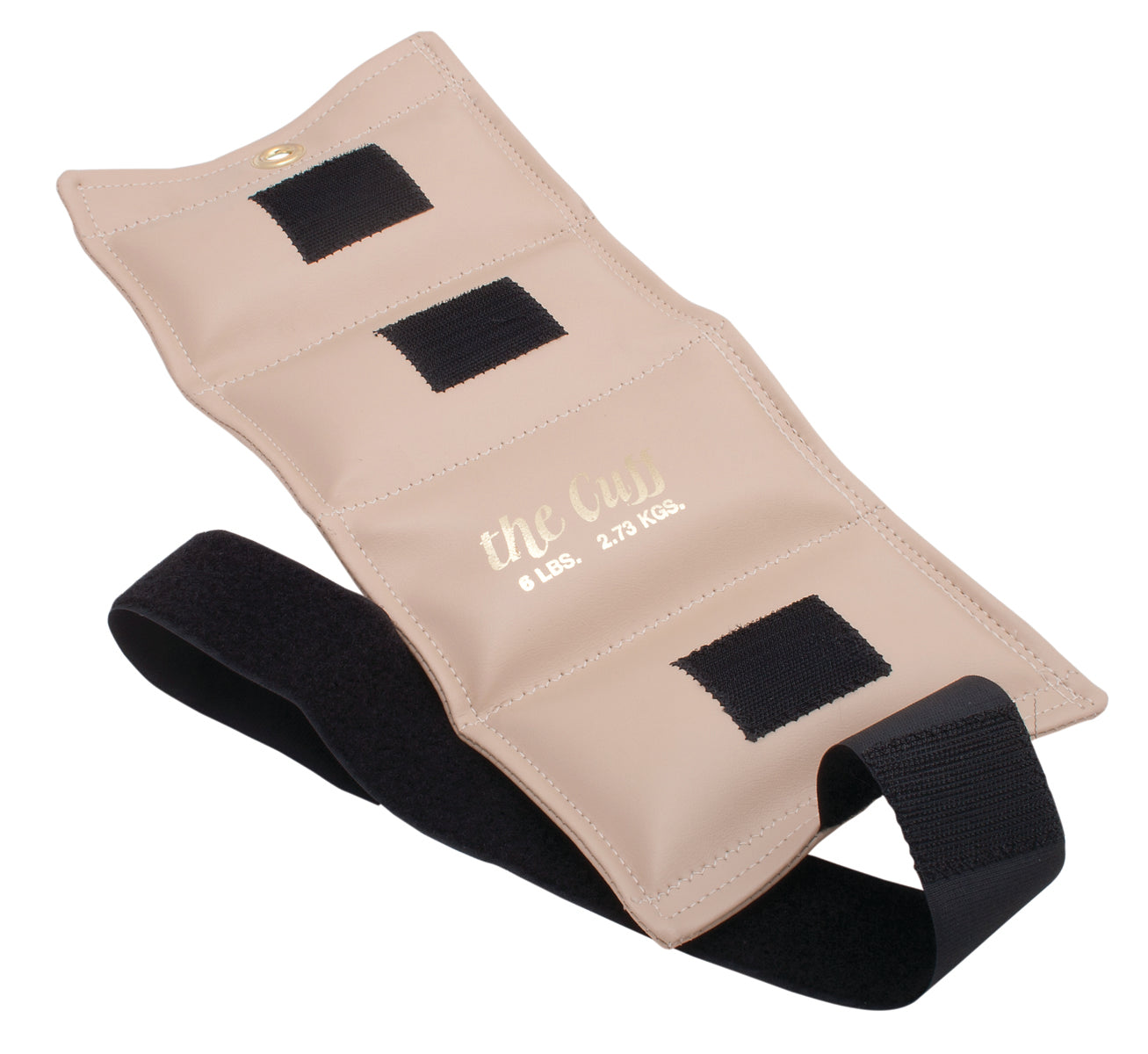 The Cuff Deluxe Ankle and Wrist Weight, Beige (6 lb.)