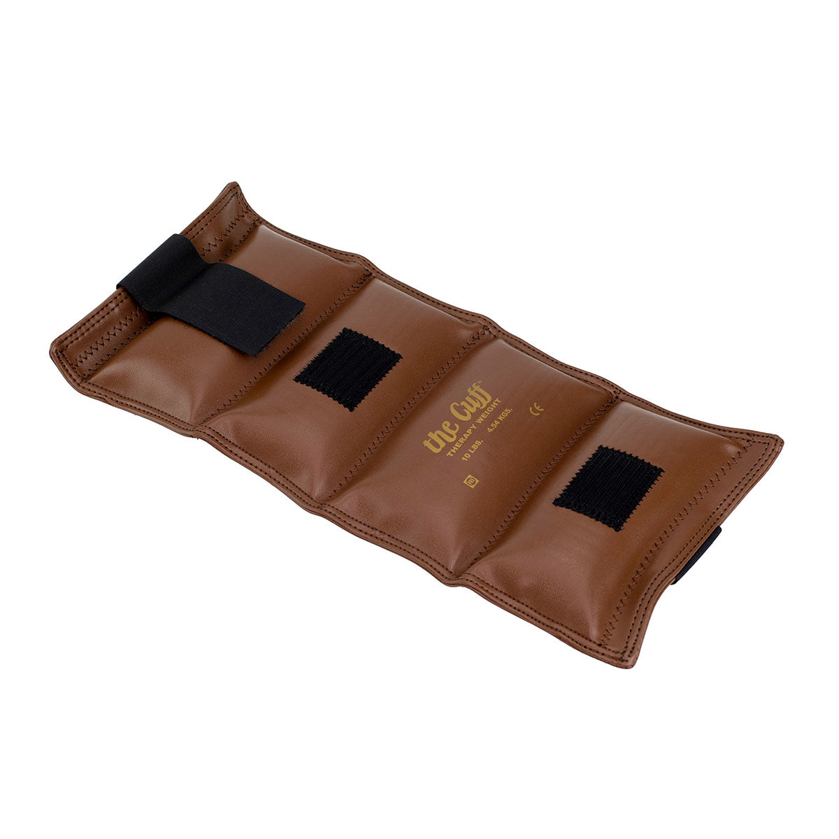The Cuff Deluxe Ankle and Wrist Weight, Brown (10 lb.)