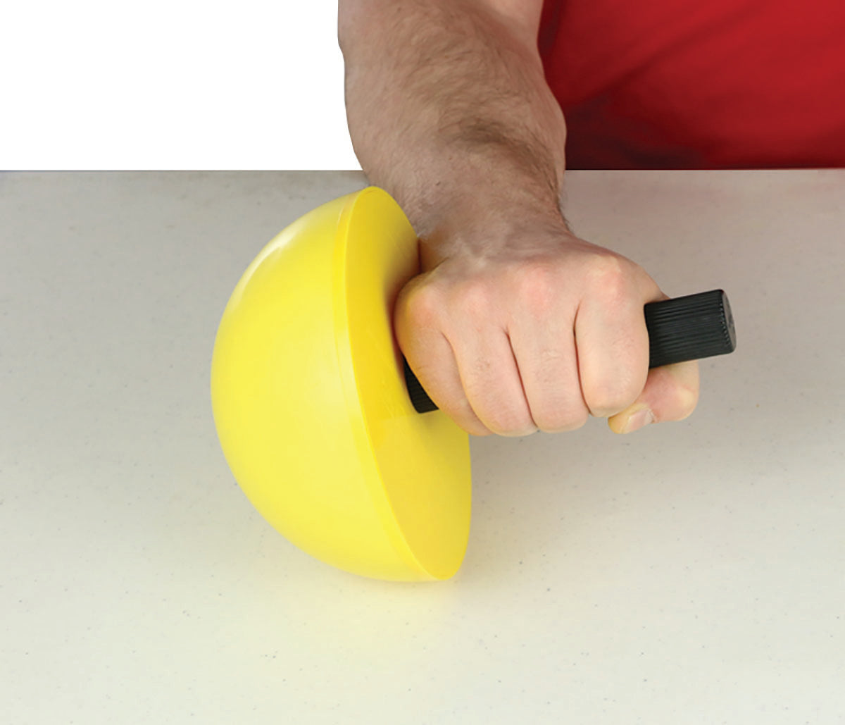 CanDo Wrist/Forearm Exerciser Set: 3 Semi-Spheres; 3 Handles