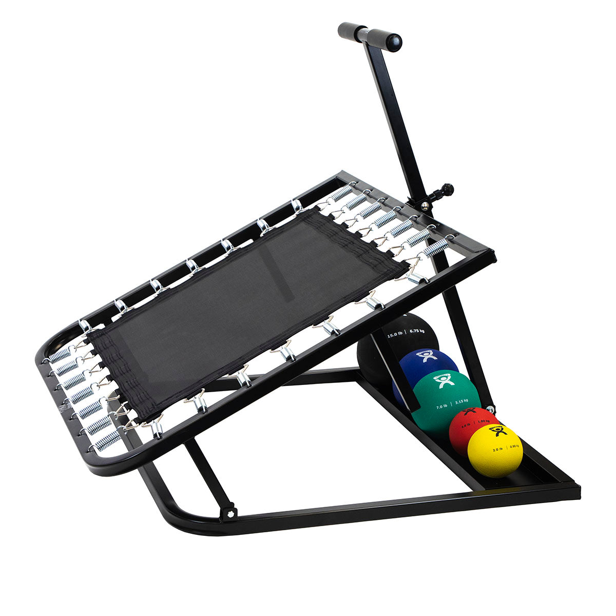 CanDo Square Ball Rebounder, 5-Piece Set (1 ea: 2, 4, 7, 11, 15 lb.)