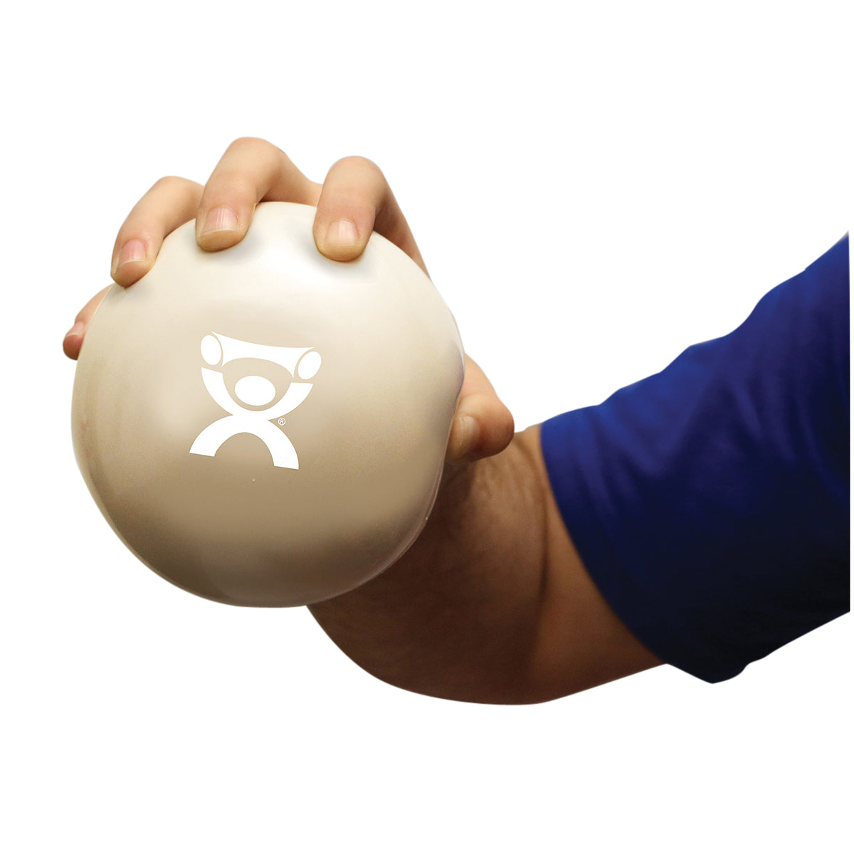 CanDo WaTE Ball - Hand-held Size - Tan - 5" Diameter - 1.1 lb