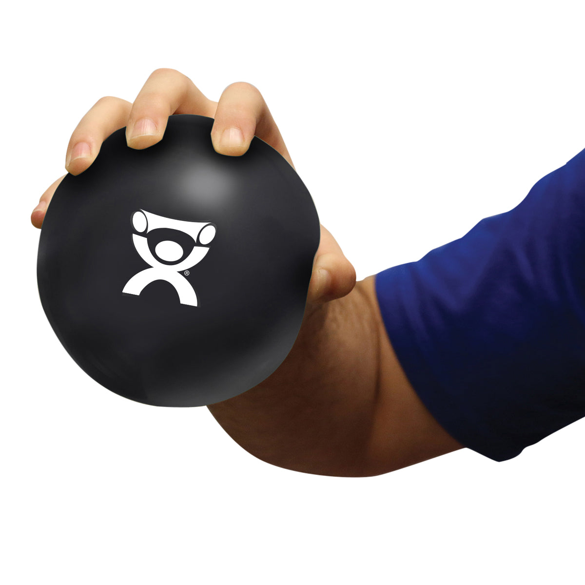 CanDo WaTE Ball - Hand-held Size - Black - 5" Diameter - 6.6 lb