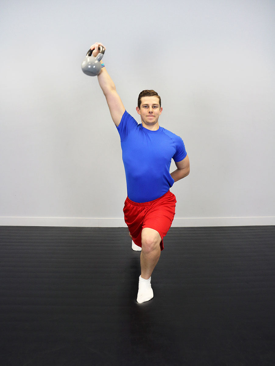 CanDo vinyl-coated kettlebell - Silver - 25 lb