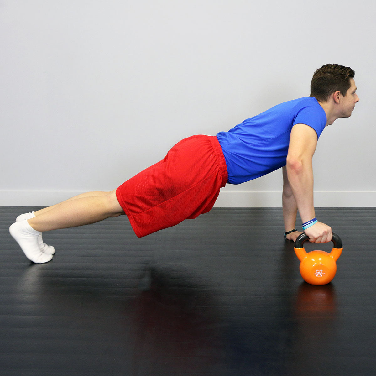 CanDo vinyl-coated kettlebell - Gold - 30 lb