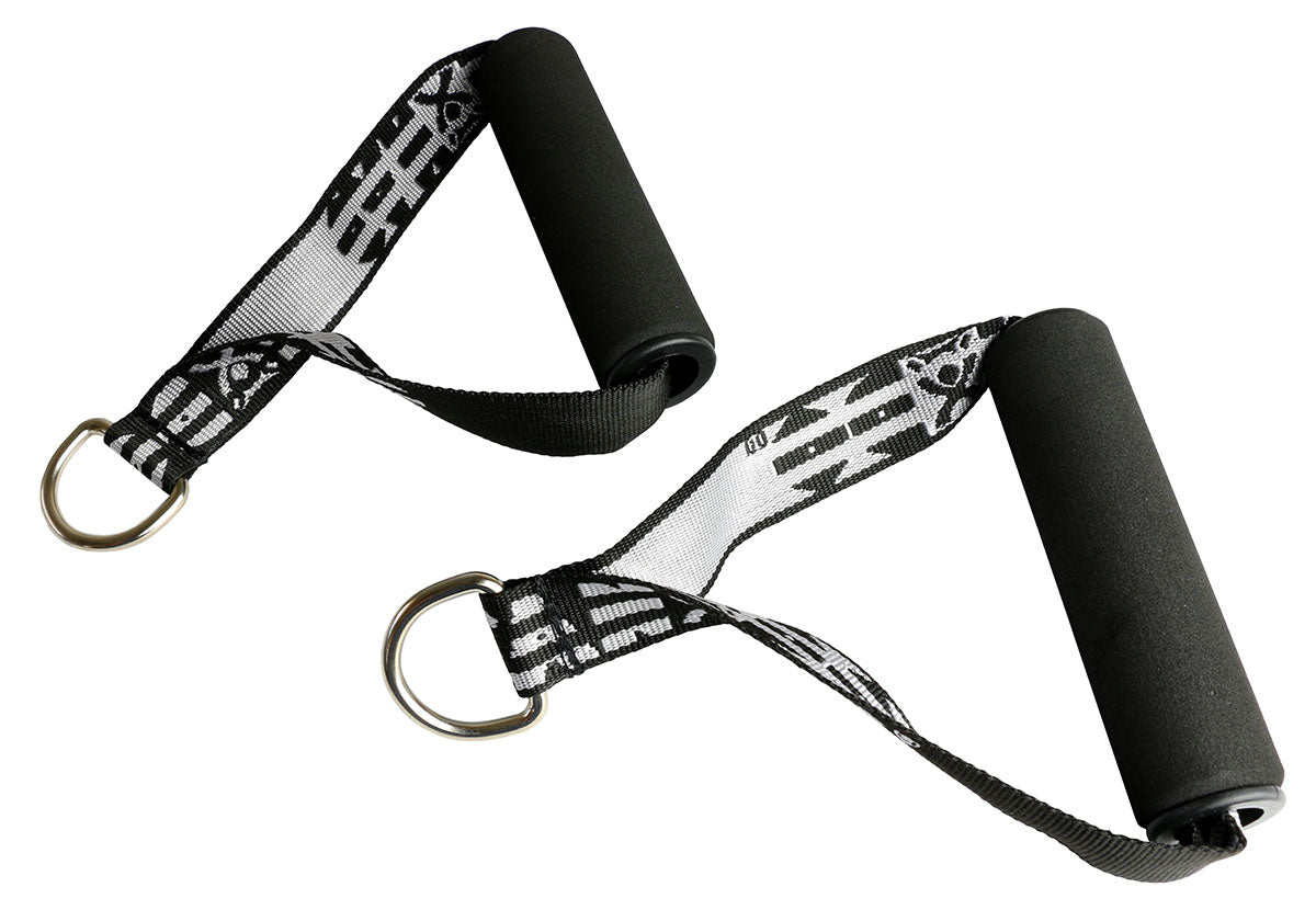 CanDo Exercise Band - Accessory - Handle with D-ring, 10 pair