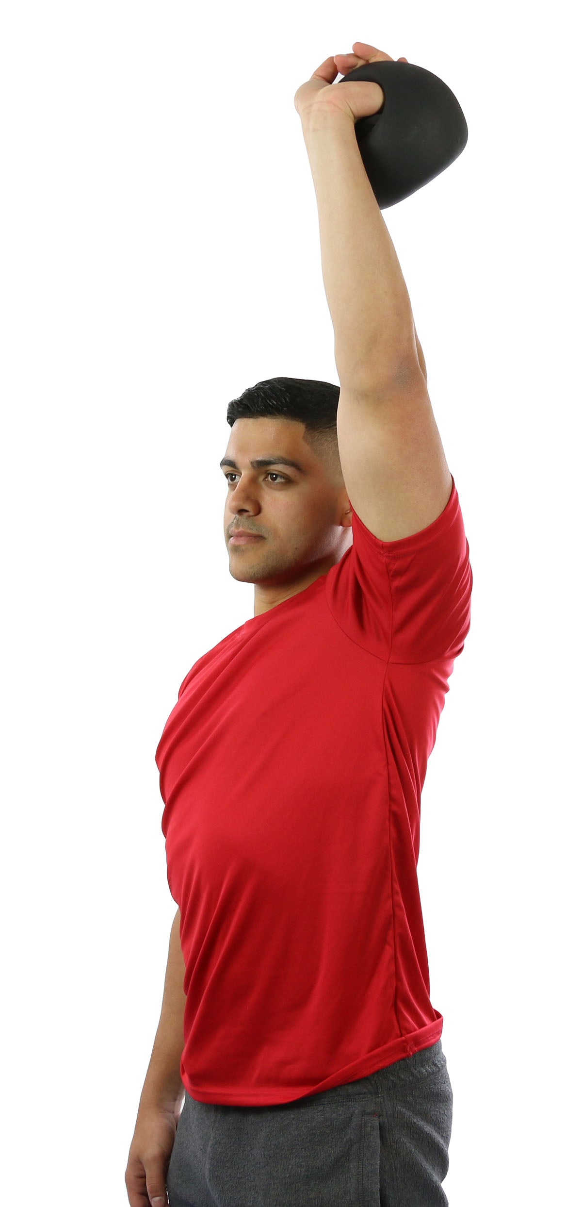 CanDo One Handle Medicine Ball - 12 lb - Black