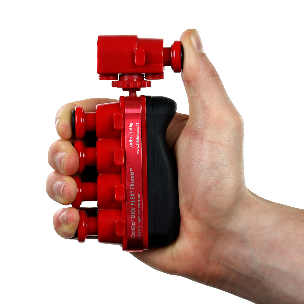 Digi-Flex Thumb - Set of 5 (1 each: yellow, red, green, blue, black), with metal stand