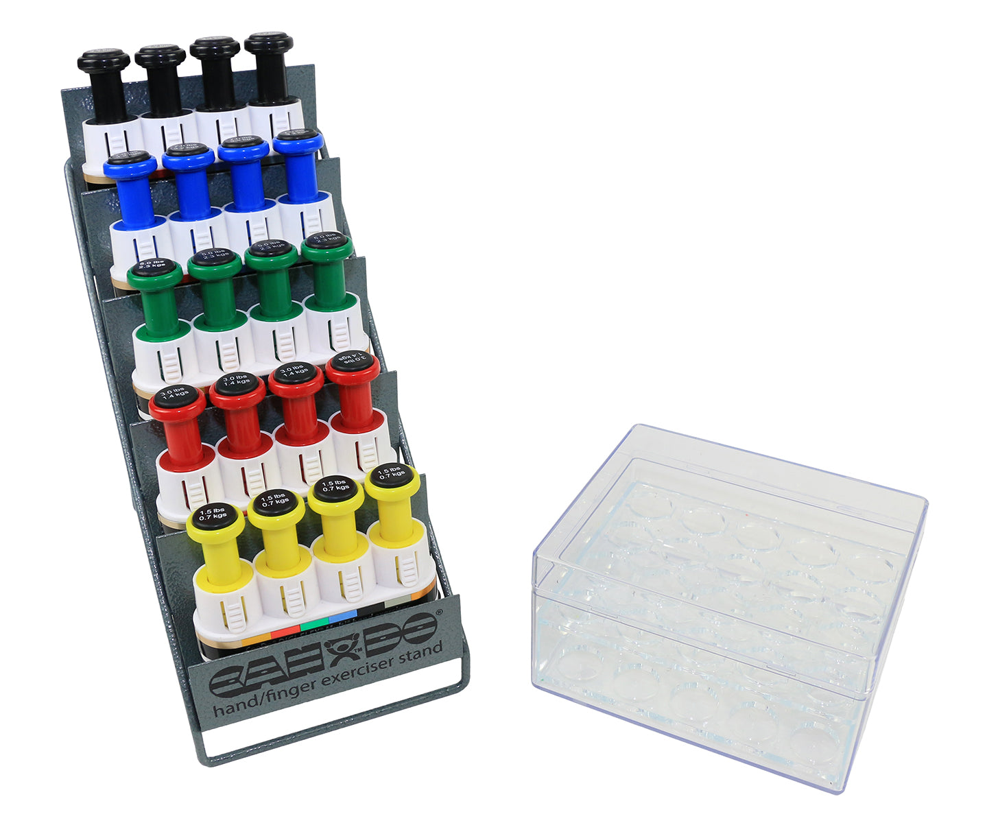 Digi-Flex Multi Small Clinic Pack, Standard (5 bases plus 20 button set w/rack)