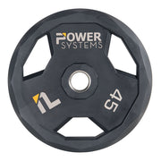 Power Systems Urethane Plate, Black, 45 lb