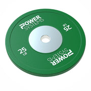 Training Plate, Green, 25 lb