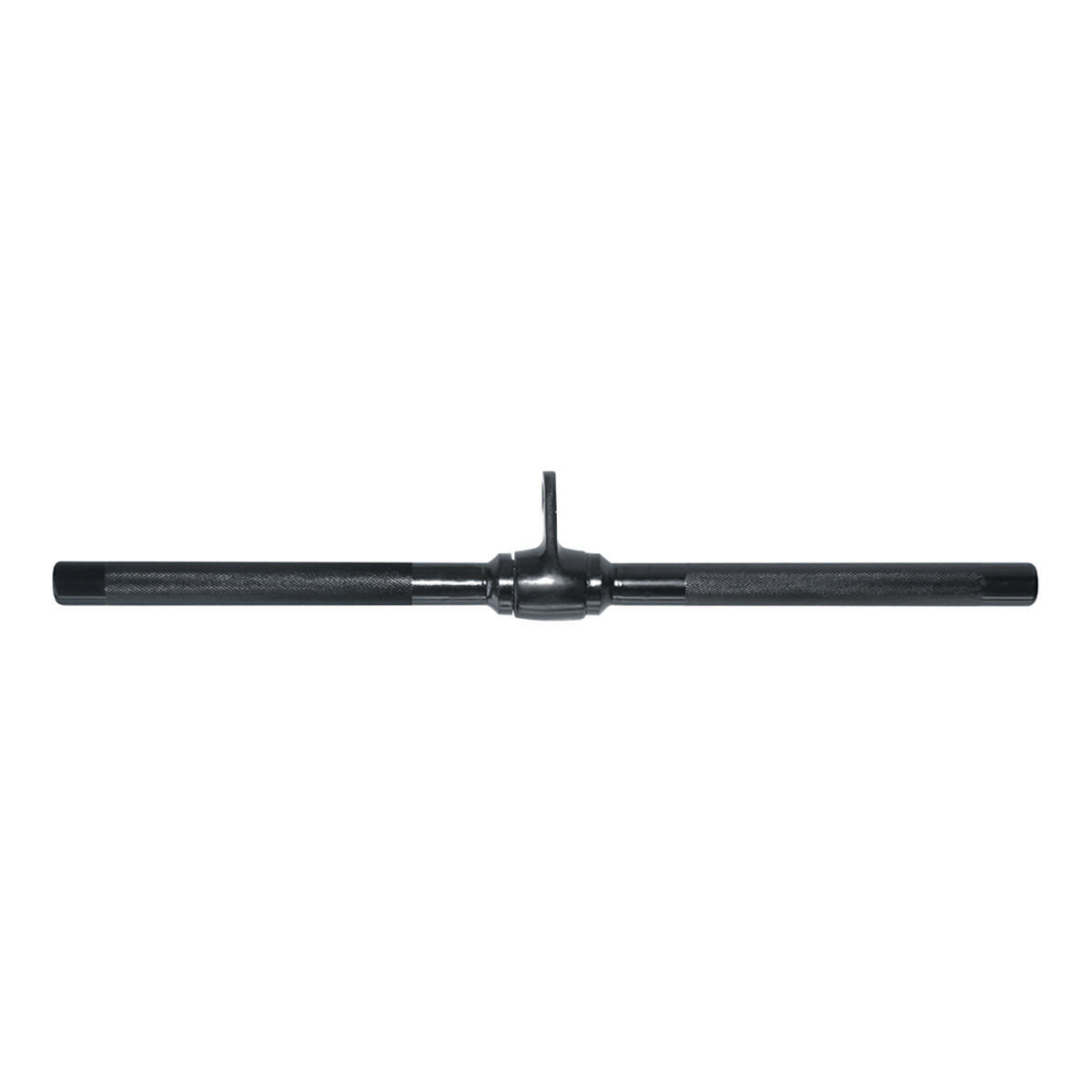Black Chrome, 20" Cable Straight Bar