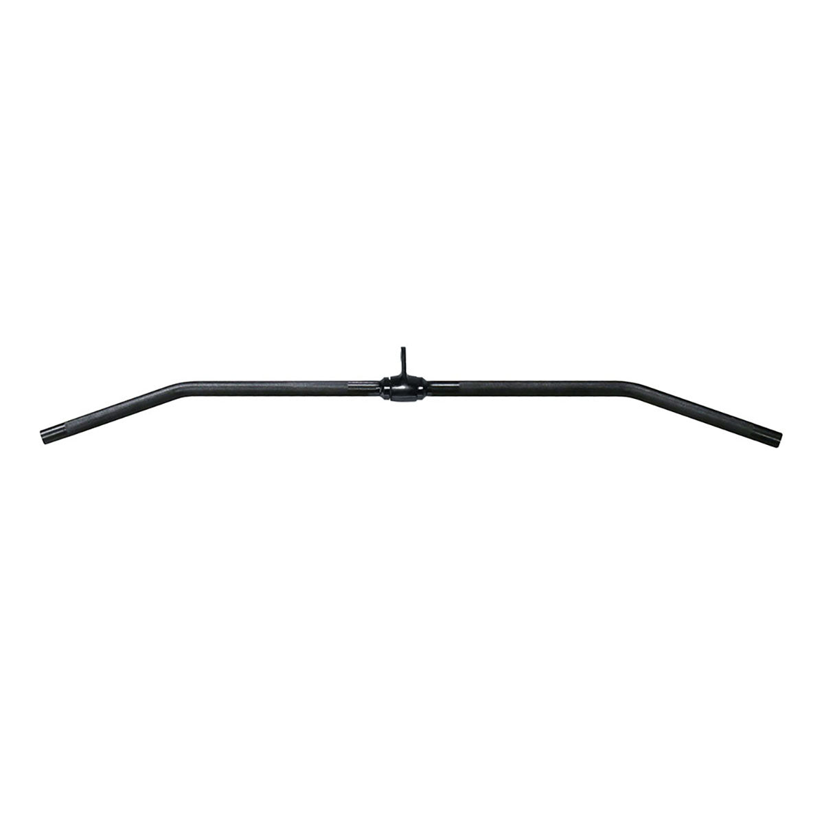 Black Chrome, 48" Cable Lat Bar