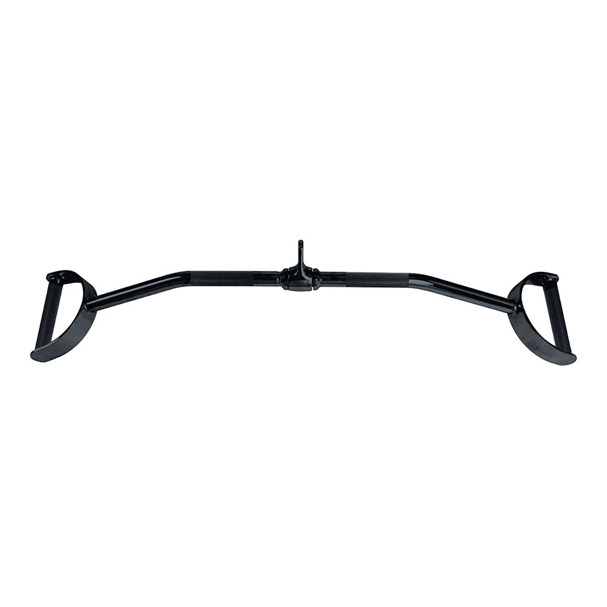 Black Chrome, 36" Cable Pro Style Lat Bar