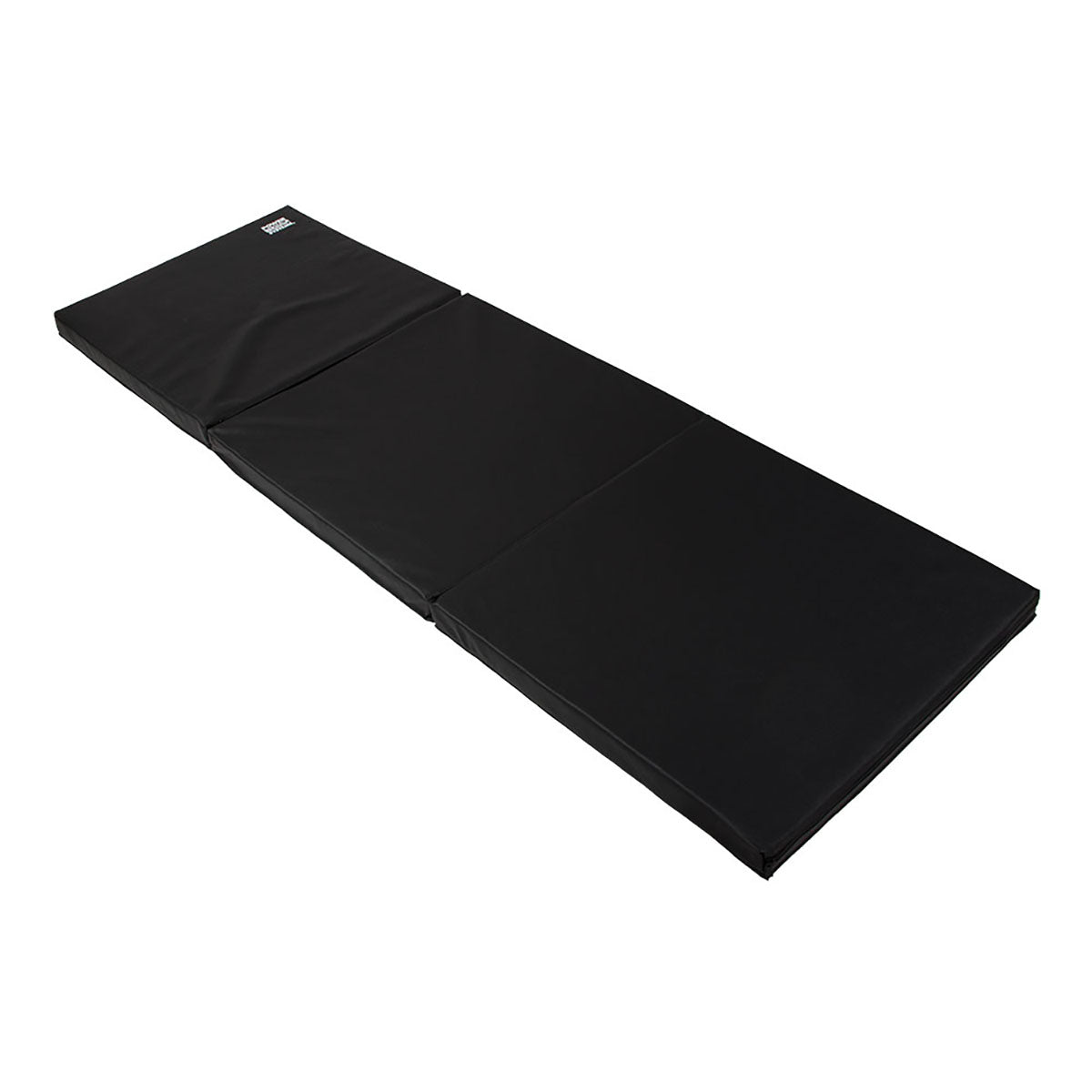 Premium Gym mat, Jet Black, 72"L x 24"W x 2"D