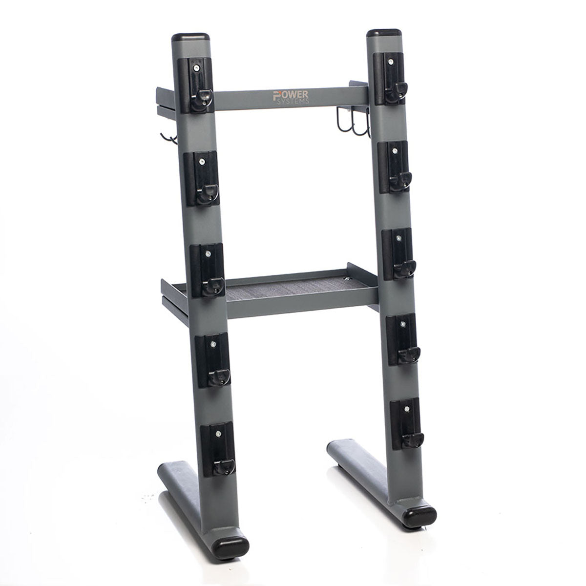 Black Chrome Cable Attachments Bar and Accessory Rack