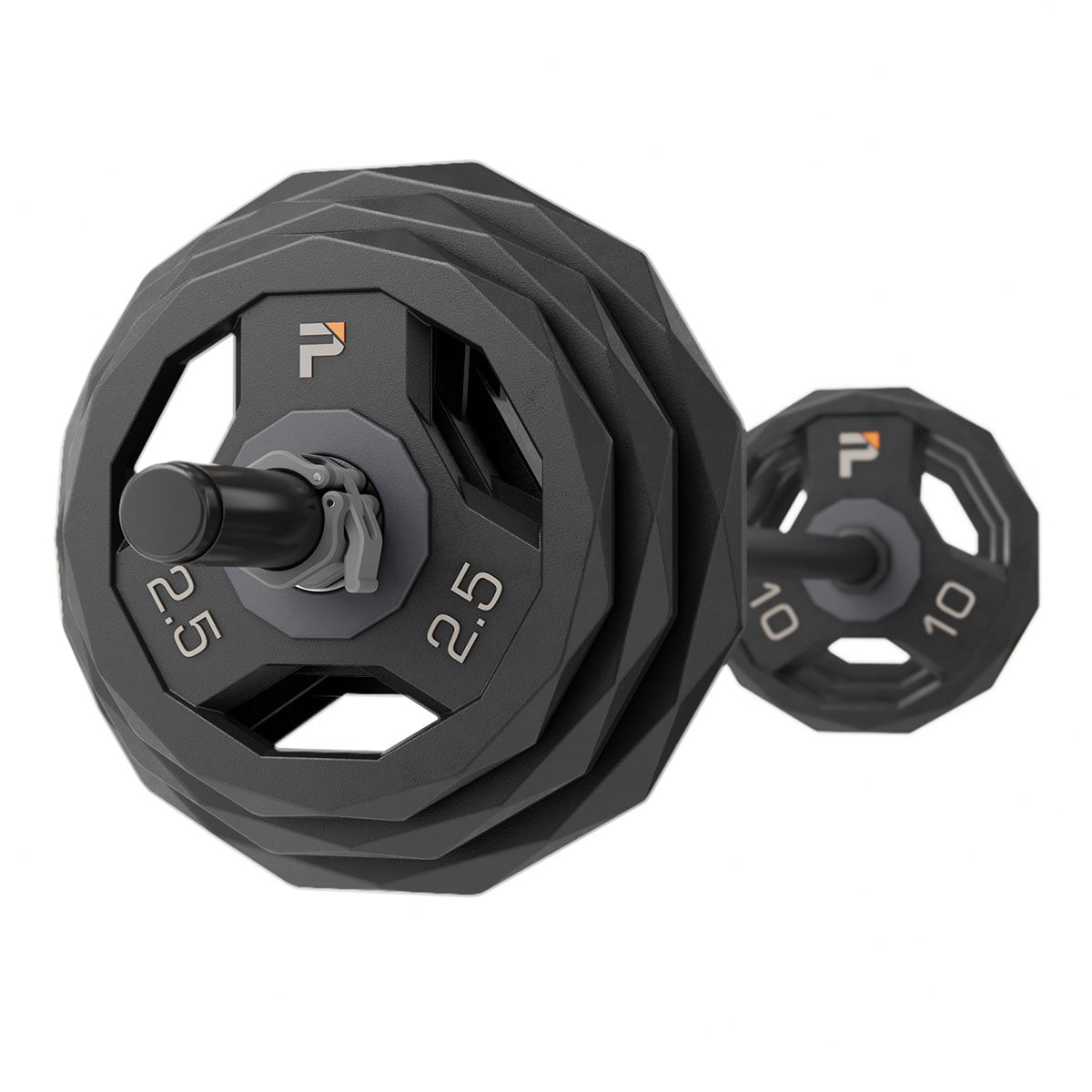 ProElite Pump Set with Lock Jaw Collars, Gray