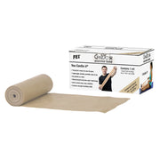 CanDo Low Powder Exercise Band - 6 yard roll - Tan - xx-light