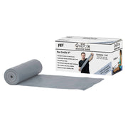 CanDo Low Powder Exercise Band - 6 yard roll - Silver - xx-heavy