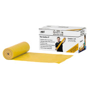 CanDo Low Powder Exercise Band - 6 yard roll - Gold - xxx-heavy