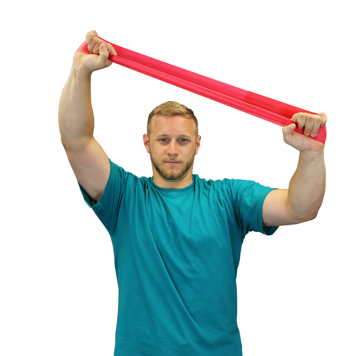 CanDo Band Exercise Loop - 10" Long - Red - light