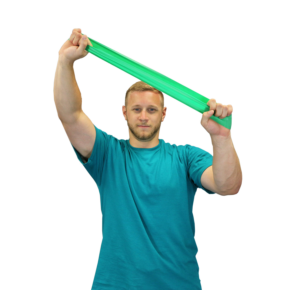 CanDo Band Exercise Loop - 10" Long - Green - medium