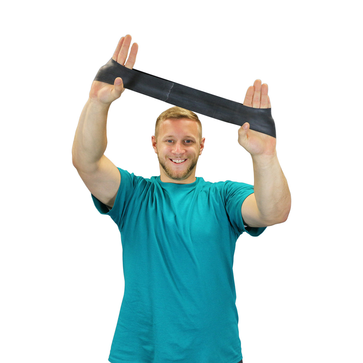 CanDo Band Exercise Loop - 10" Long - black - x-heavy