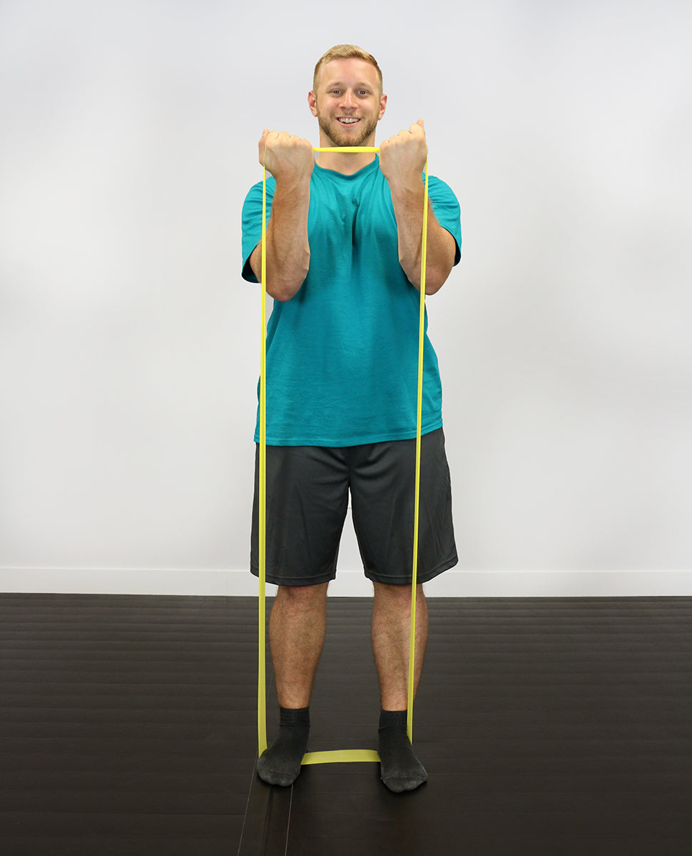 CanDo Band Exercise Loop - 30" Long - Yellow - x-light