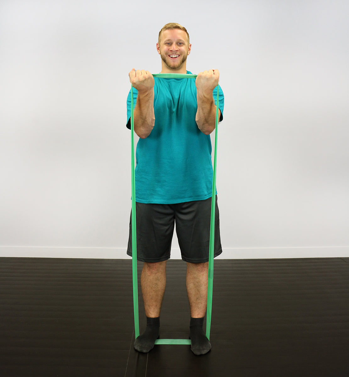 CanDo Band Exercise Loop - 30" Long - Green - medium