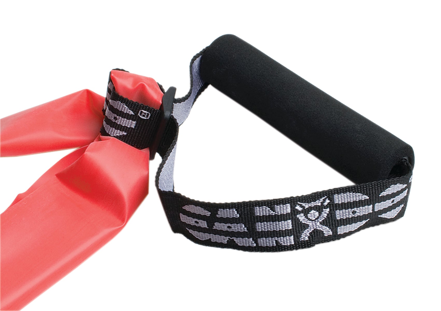 CanDo Exercise Band - Accessory - Foam Padded Adjustable Webbing Handle - 10 Pair