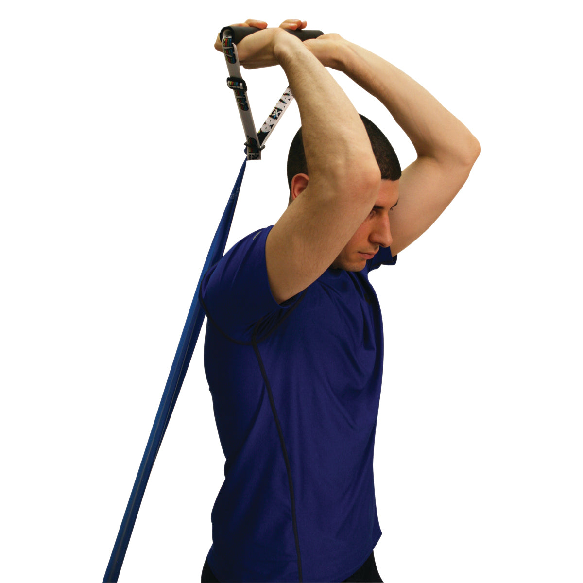 CanDo Exercise Band - Accessory - Foam Padded Adjustable Sports Handle - Each