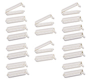 CanDo Exercise Tubing Klip, medium (for green-black CanDo Exercise Tubing), 10 pair