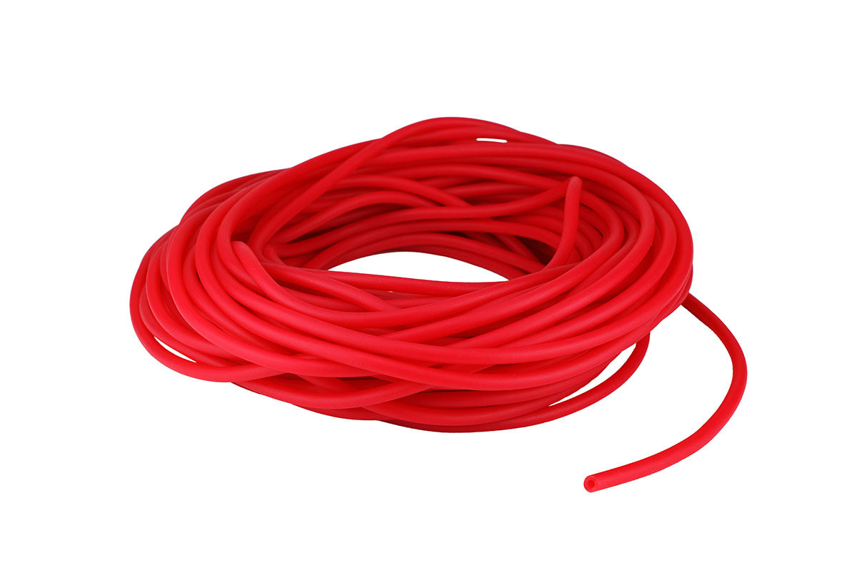 CanDo Low Powder Exercise Tubing - 100' dispenser roll - Red - light