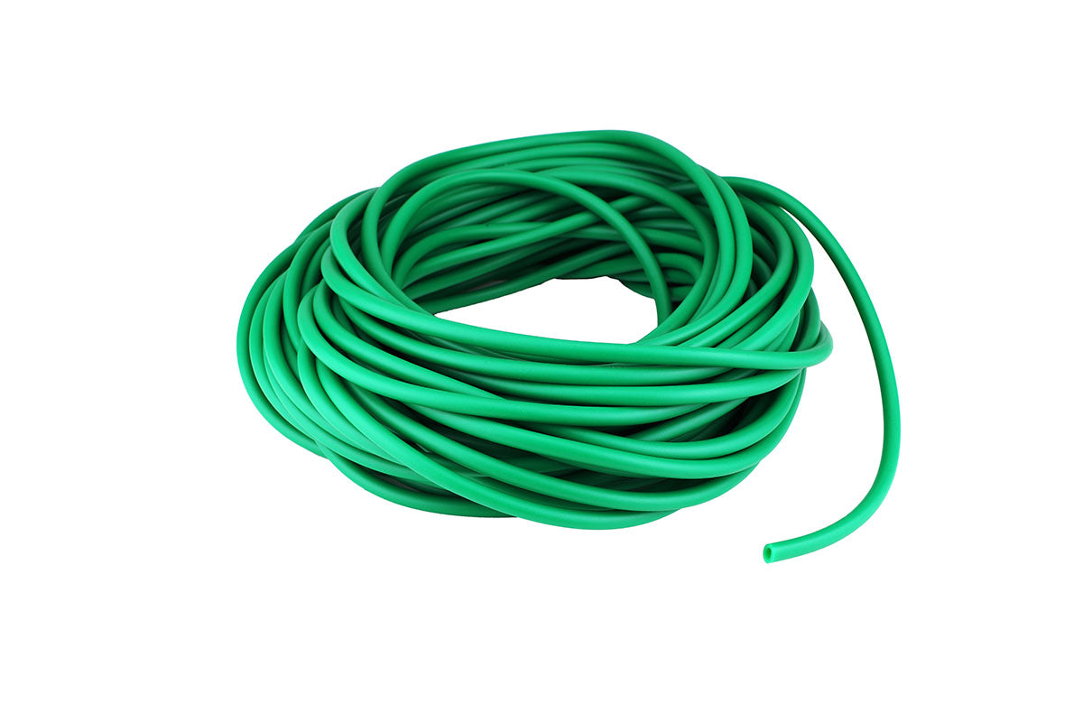 CanDo Low Powder Exercise Tubing - 100' dispenser roll - Green - medium