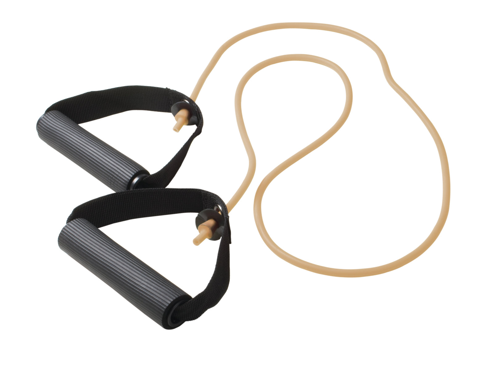 CanDo Tubing with Handles Exerciser - 48" - Tan - xx-light