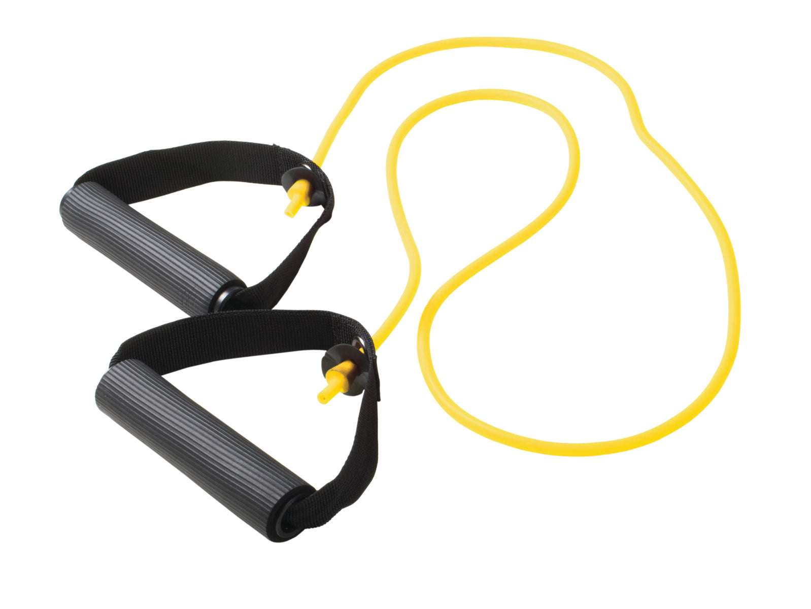 CanDo Tubing with Handles Exerciser - 48" - Yellow - x-light
