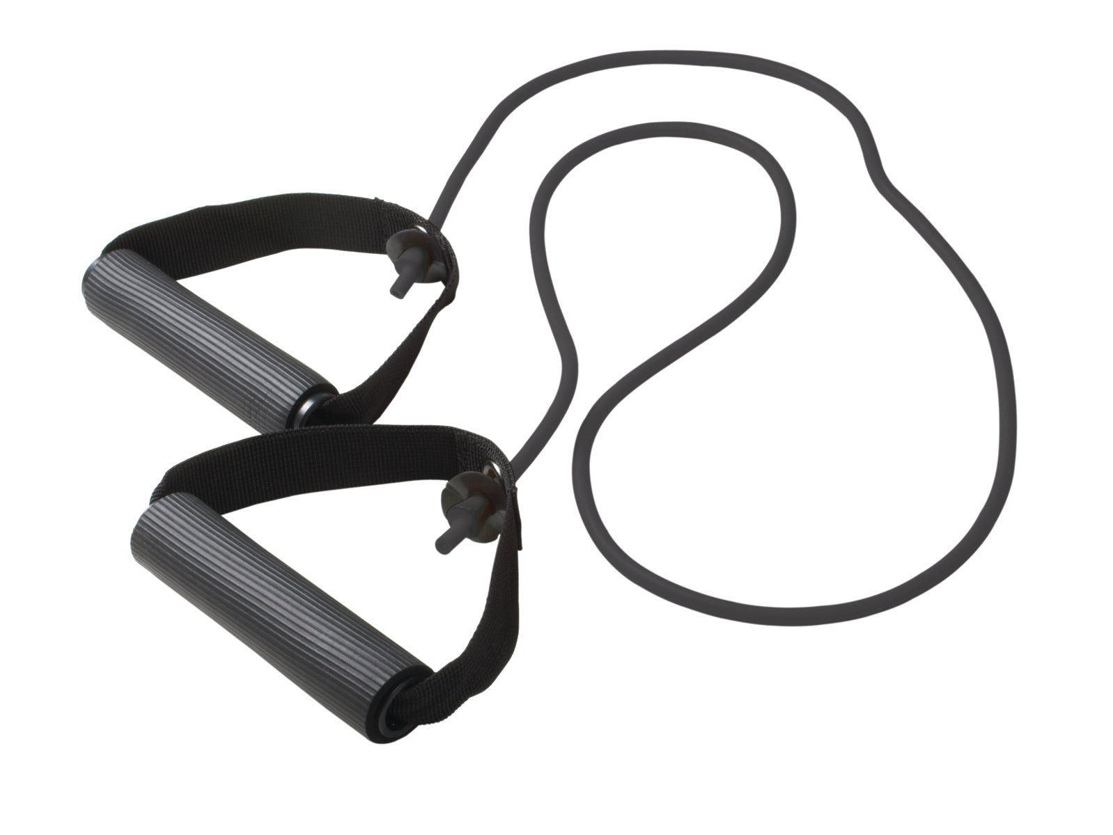 CanDo Tubing with Handles Exerciser - 48" - Black - x-heavy