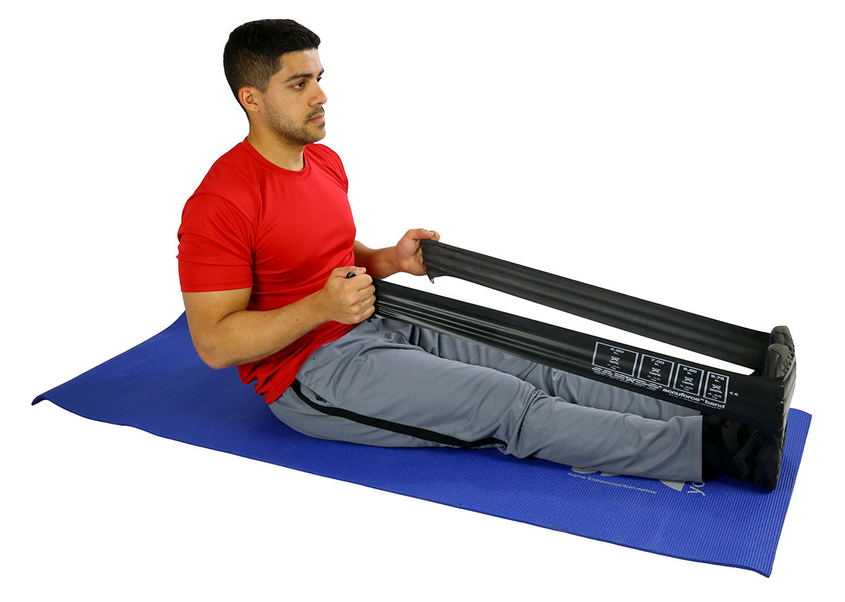 CanDo AccuForce Exercise Band - 50 yard roll - Black - x-heavy