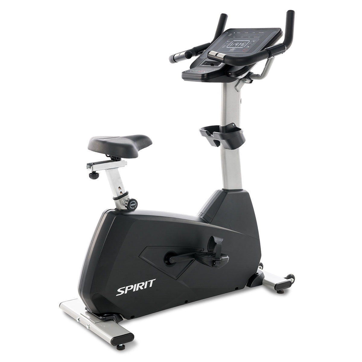Spirit, CU800 Upright Bike, 42" x 21" x 53"